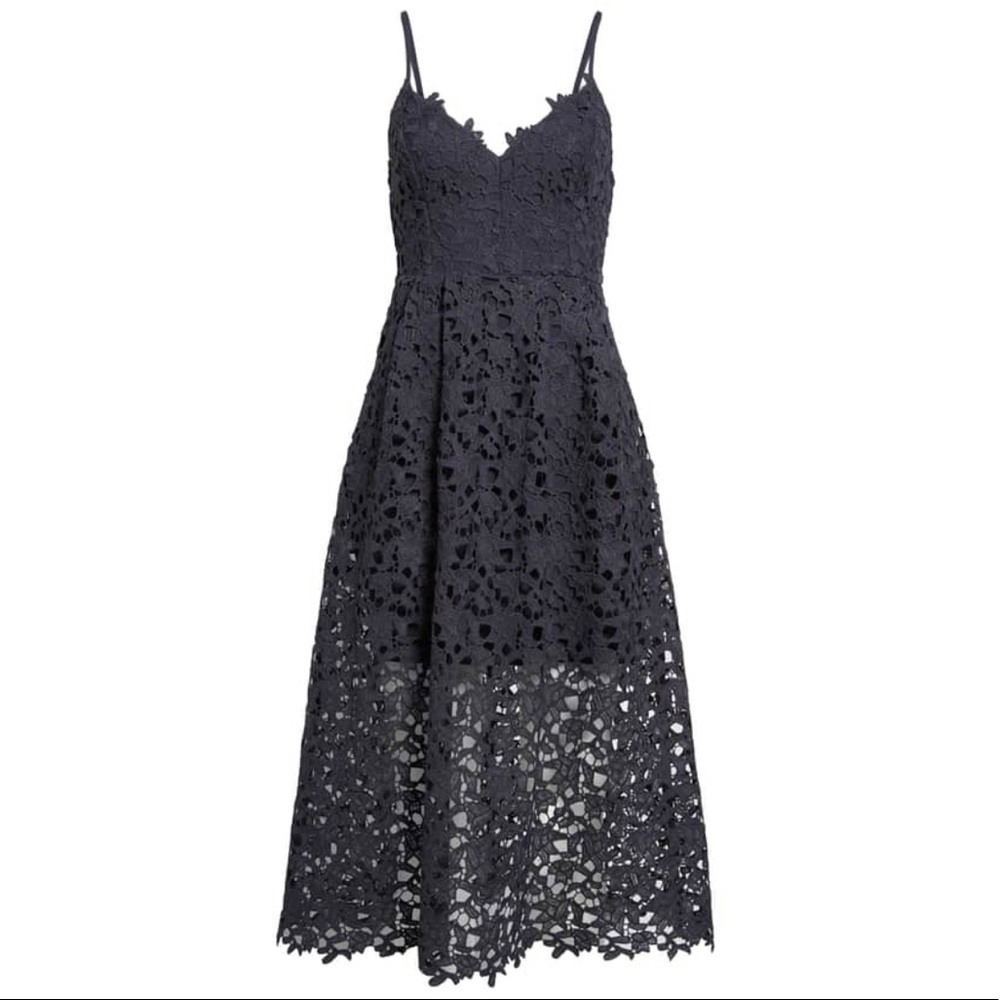 ASTR THE LABEL - Lace Midi Dress